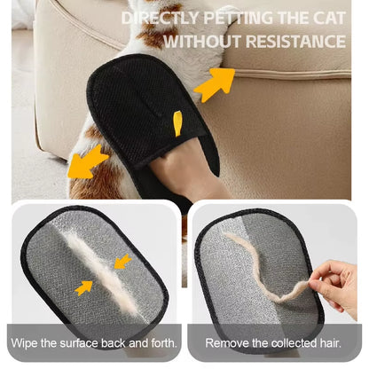 Household Dog Grooming Gloves Electrostatic Hair Remover for Furniture Bed Clothes Sofa