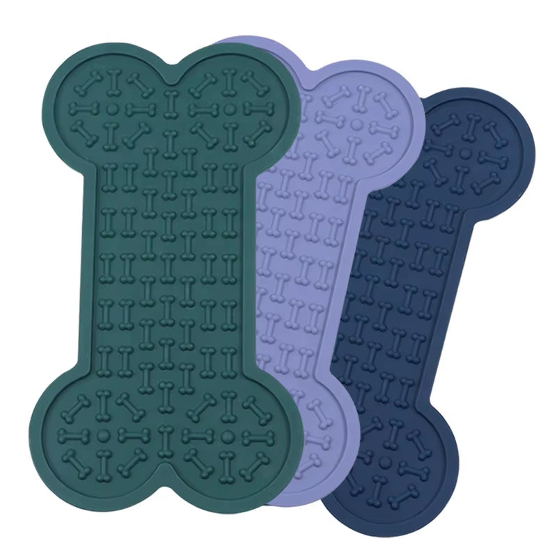 Customized Silicone Pet Lick Pad and Dog Distraction Device Keep the Dog Comfortable and Funny in the Bath Time