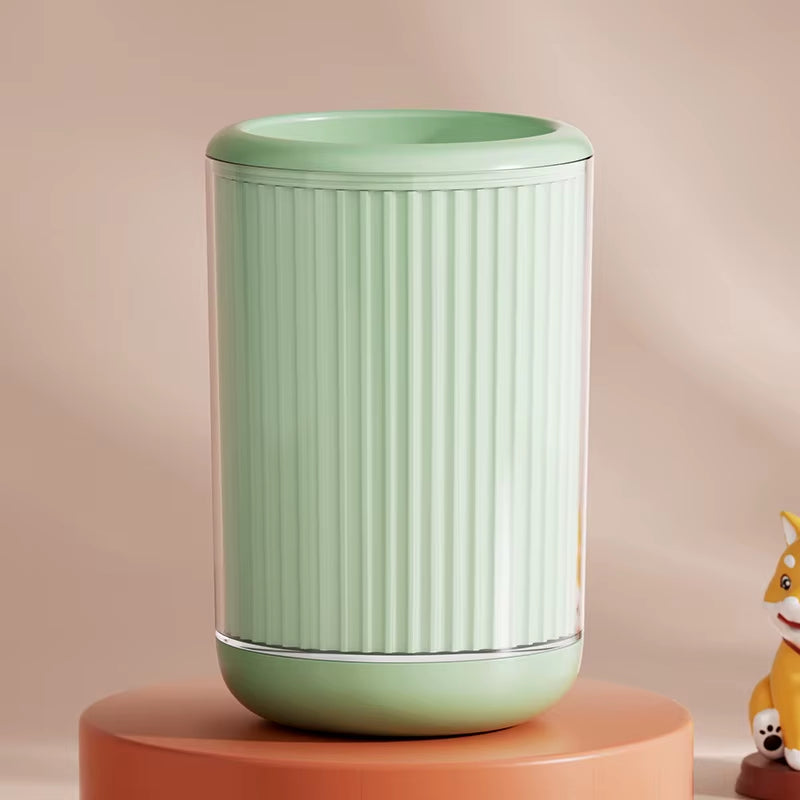 Reusable Portable PP Pet Paw Cleaner Cup Non-Toxic Soft Brush Eco-Friendly Handheld Massage Easy Clean Dogs Pet Grooming