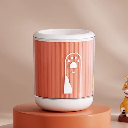 Reusable Portable PP Pet Paw Cleaner Cup Non-Toxic Soft Brush Eco-Friendly Handheld Massage Easy Clean Dogs Pet Grooming