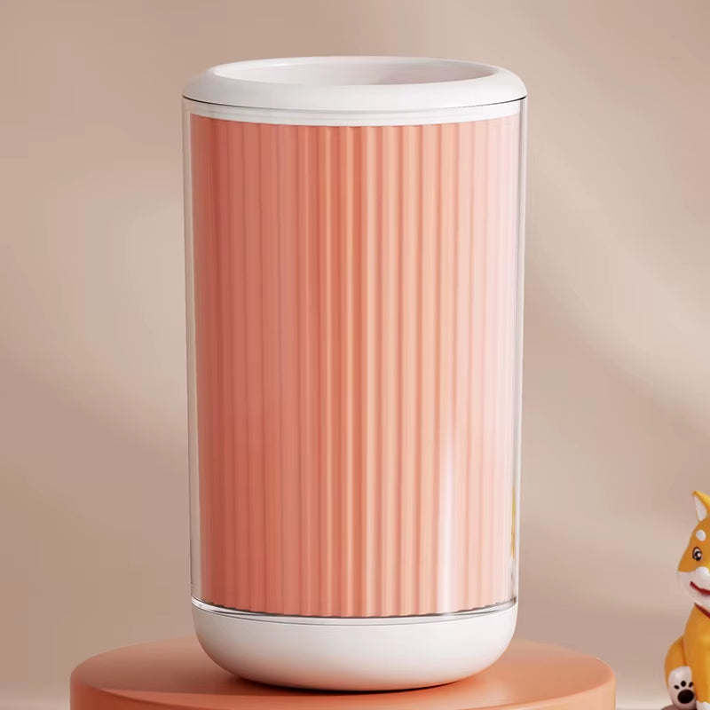 Reusable Portable PP Pet Paw Cleaner Cup Non-Toxic Soft Brush Eco-Friendly Handheld Massage Easy Clean Dogs Pet Grooming
