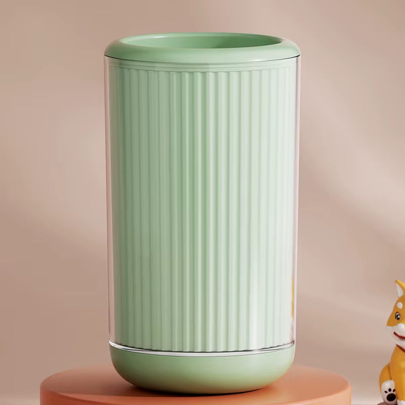 Reusable Portable PP Pet Paw Cleaner Cup Non-Toxic Soft Brush Eco-Friendly Handheld Massage Easy Clean Dogs Pet Grooming