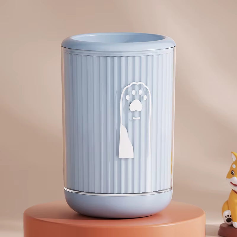 Reusable Portable PP Pet Paw Cleaner Cup Non-Toxic Soft Brush Eco-Friendly Handheld Massage Easy Clean Dogs Pet Grooming