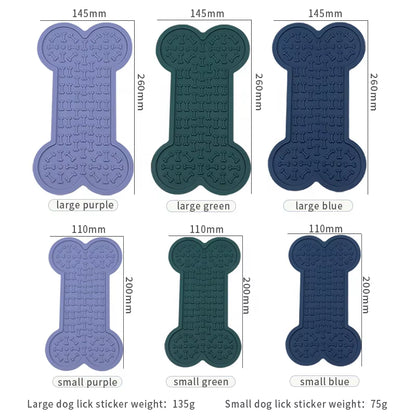 Customized Silicone Pet Lick Pad and Dog Distraction Device Keep the Dog Comfortable and Funny in the Bath Time