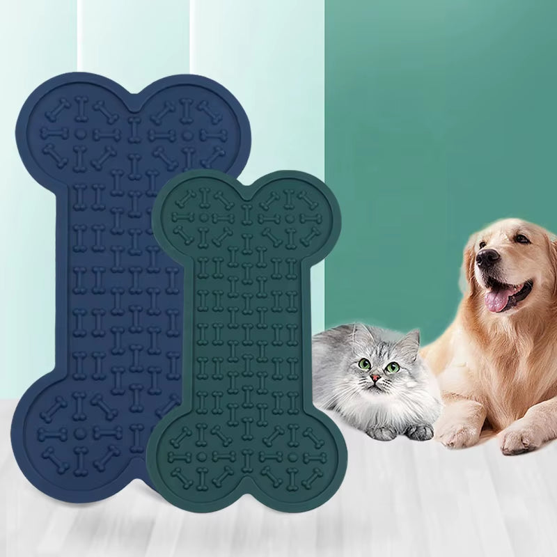 Customized Silicone Pet Lick Pad and Dog Distraction Device Keep the Dog Comfortable and Funny in the Bath Time